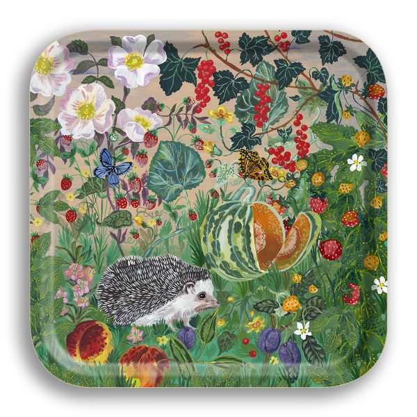 Mes Amis Du Potager Square Tray