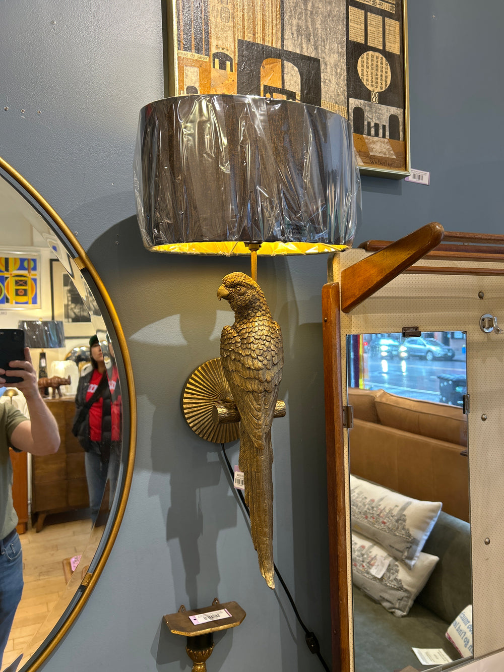 Parrot Wall Sconce