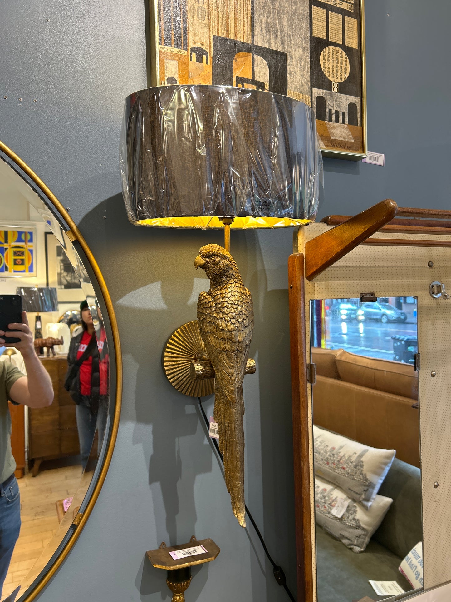 Parrot Wall Sconce