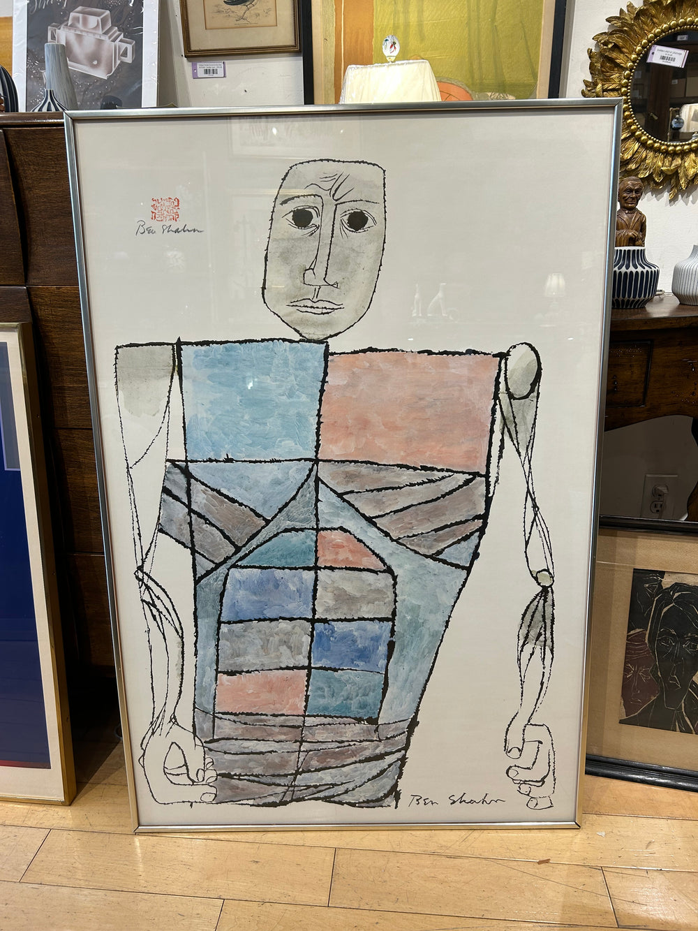 Ben Shahn Titled "Man"