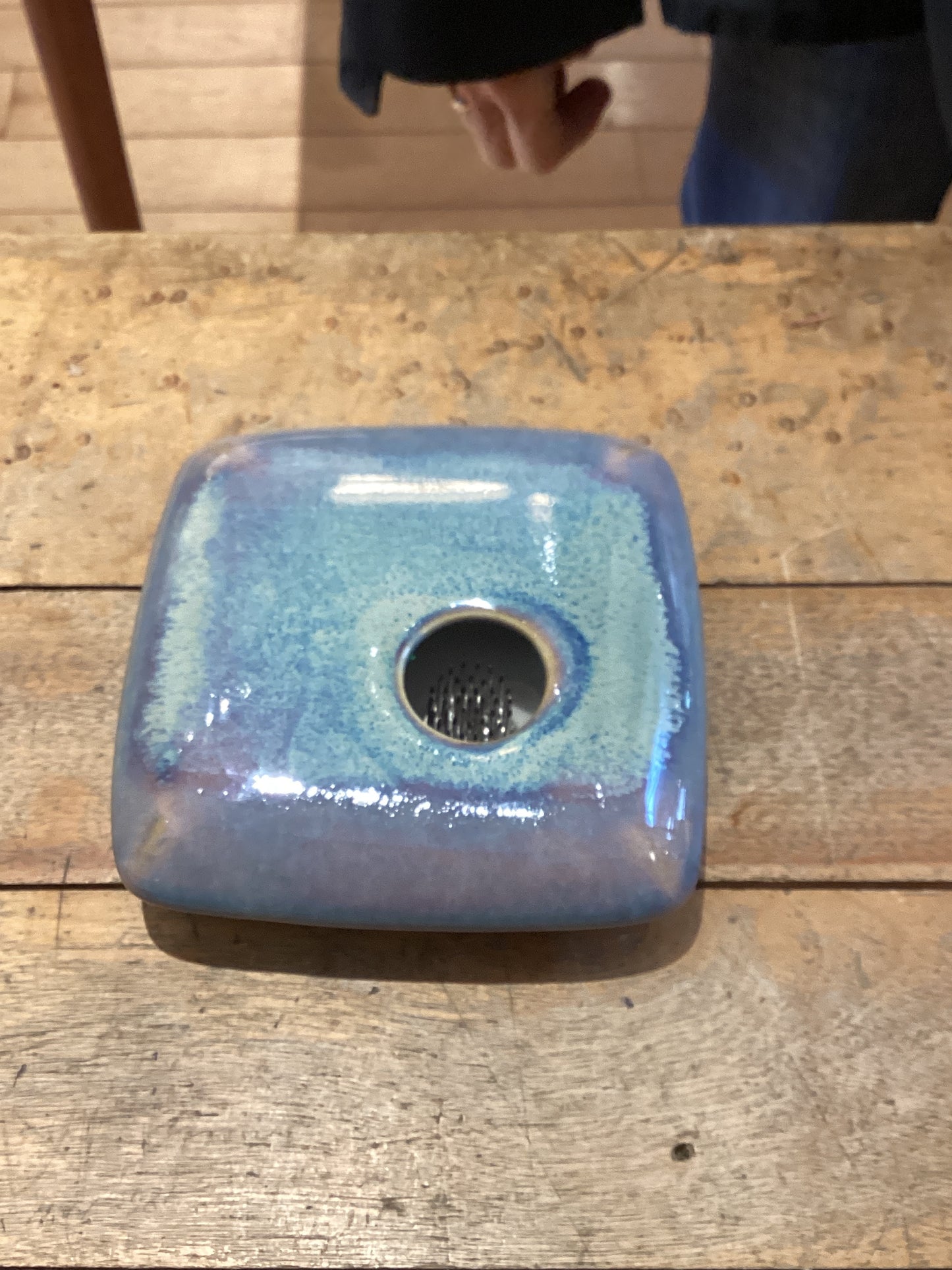 Square Ikebana Vase