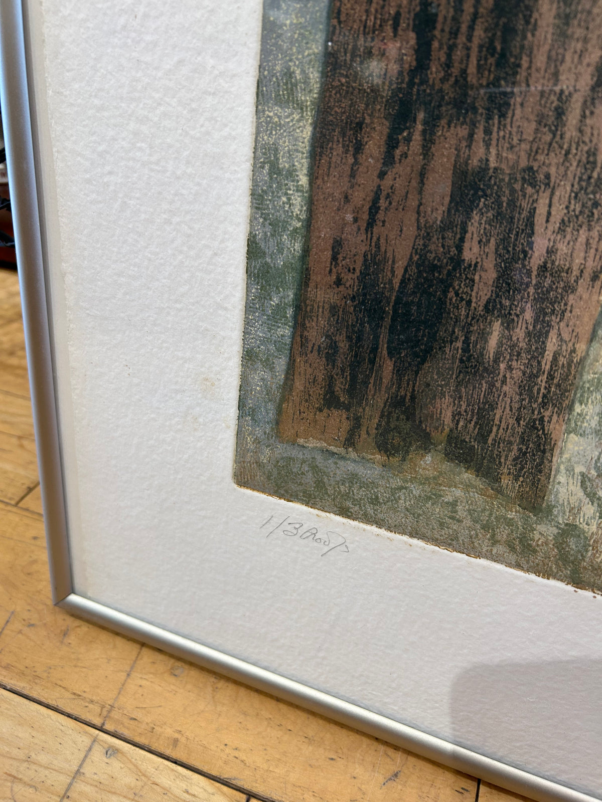 1/3 '88 Signed Caroline Stone Titled "In February"
