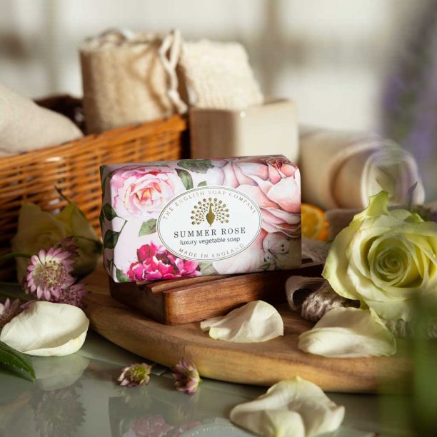 Summer Rose Soap (190g-Vintage Collection)