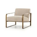 Iron Frame Accent Chair