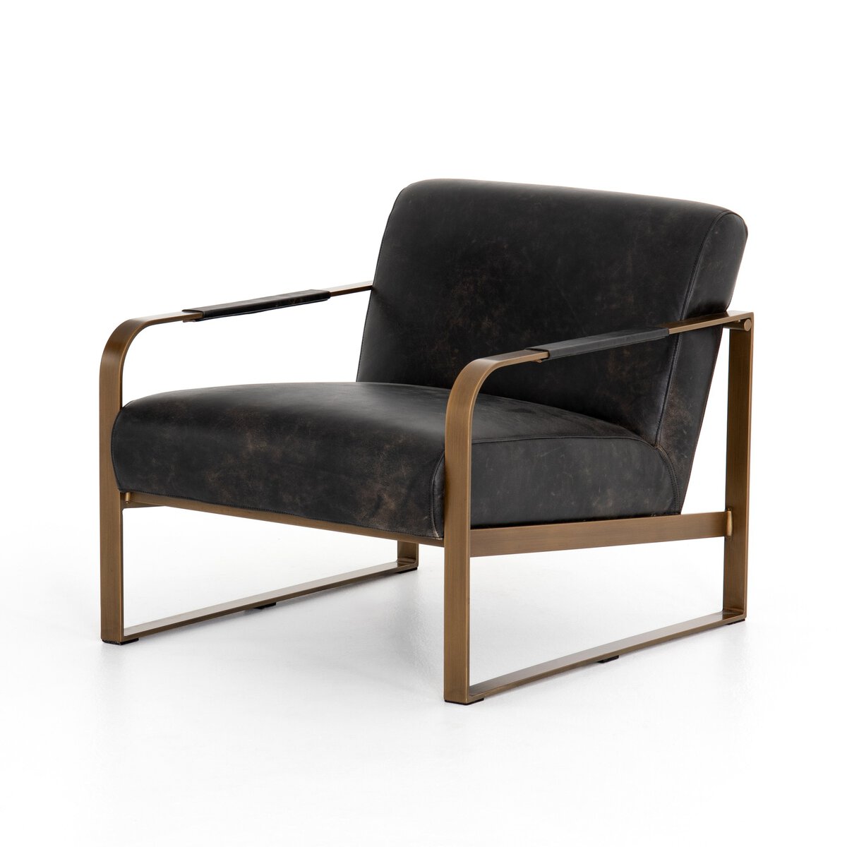 Iron Frame Accent Chair