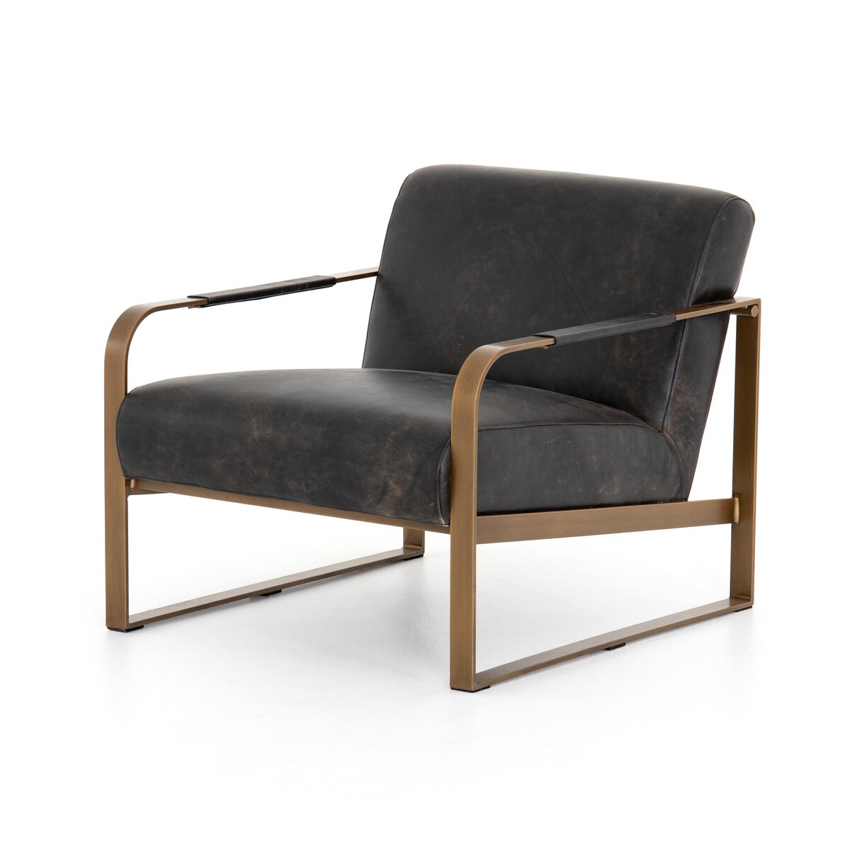 Iron Frame Accent Chair