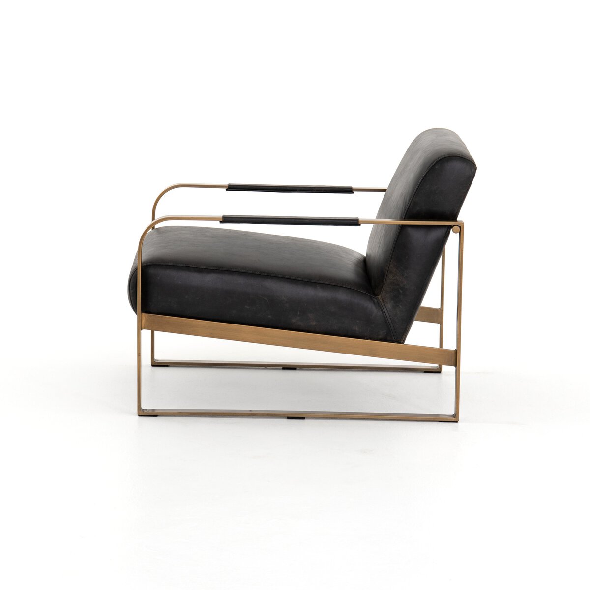 Iron Frame Accent Chair
