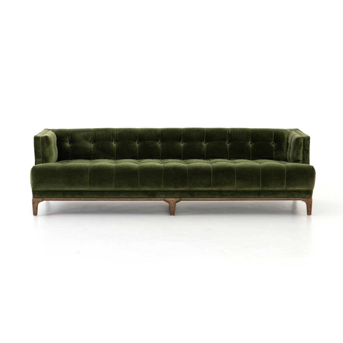 Tufted Sofa with Parawood Base
