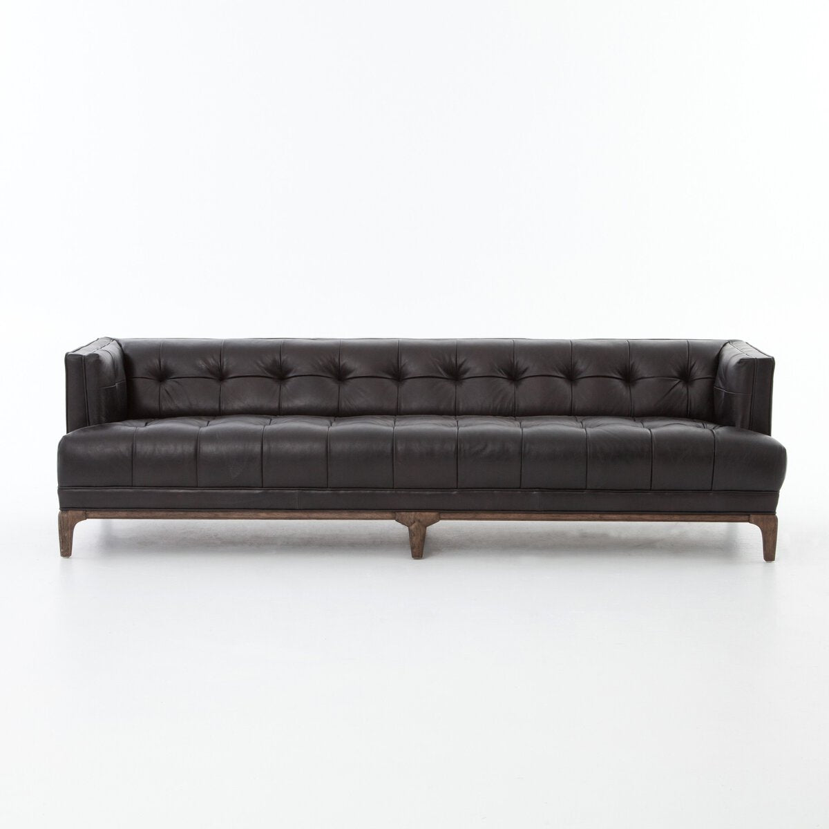 Tufted Sofa with Parawood Base