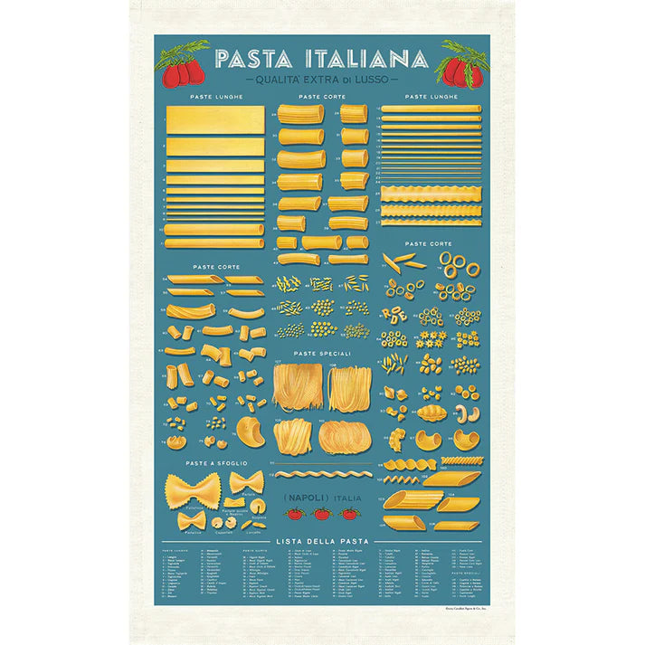 Pasta Tea Towel