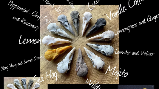 Crow Skull Handmade Soap