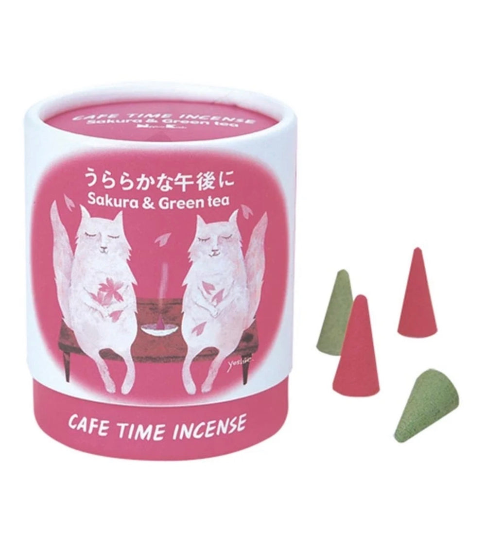 Cherry Blossom & Green Tea Cafe Time Incense