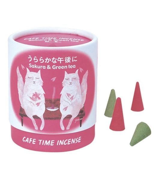 Cherry Blossom & Green Tea Cafe Time Incense