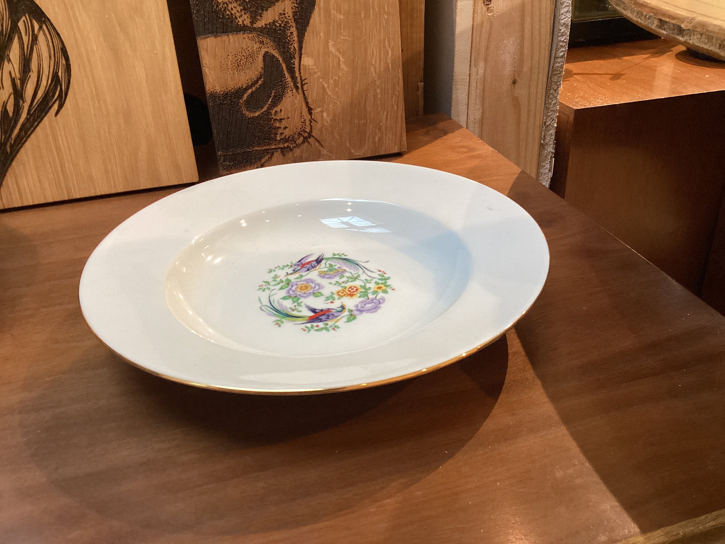 9" Bowl (Shallow) Limoges Porcelain China France