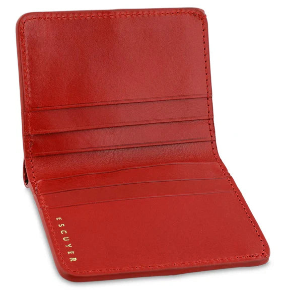 Red/Pink Slim Wallet Horizontal