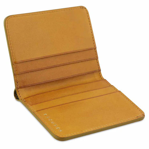Orange/Mustard Slim Wallet Vertical