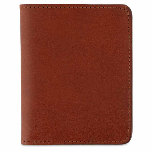 Cognac Slim Wallet