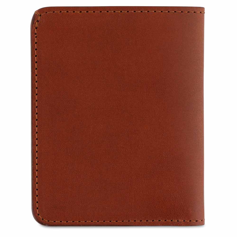 Cognac Slim Wallet