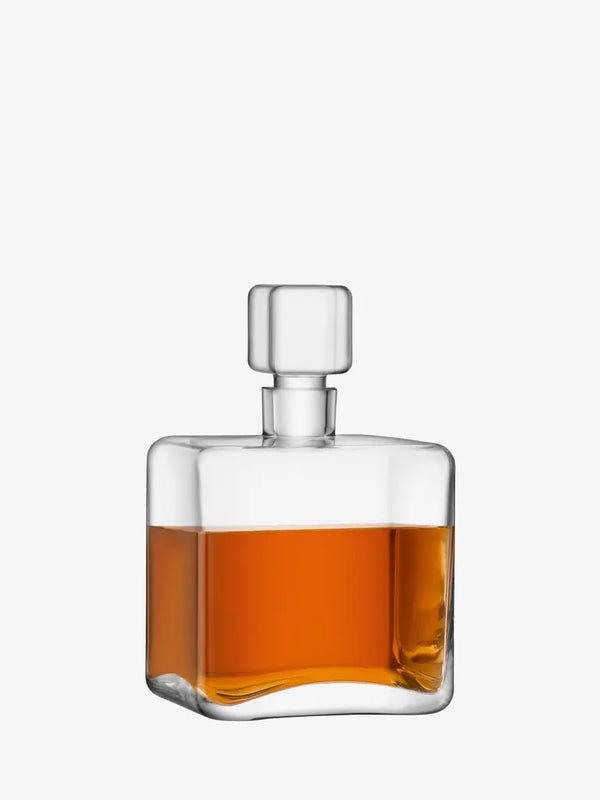 Square 34oz Cask Whiskey Decanter