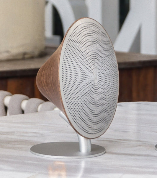 Walnut Mini Halo One Bluetooth Speaker