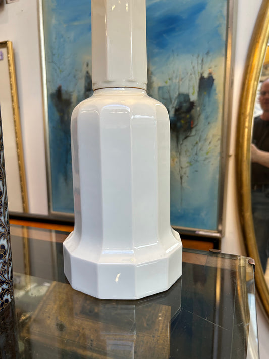 MidCentury Danish Heiberg Porcelain Lamp