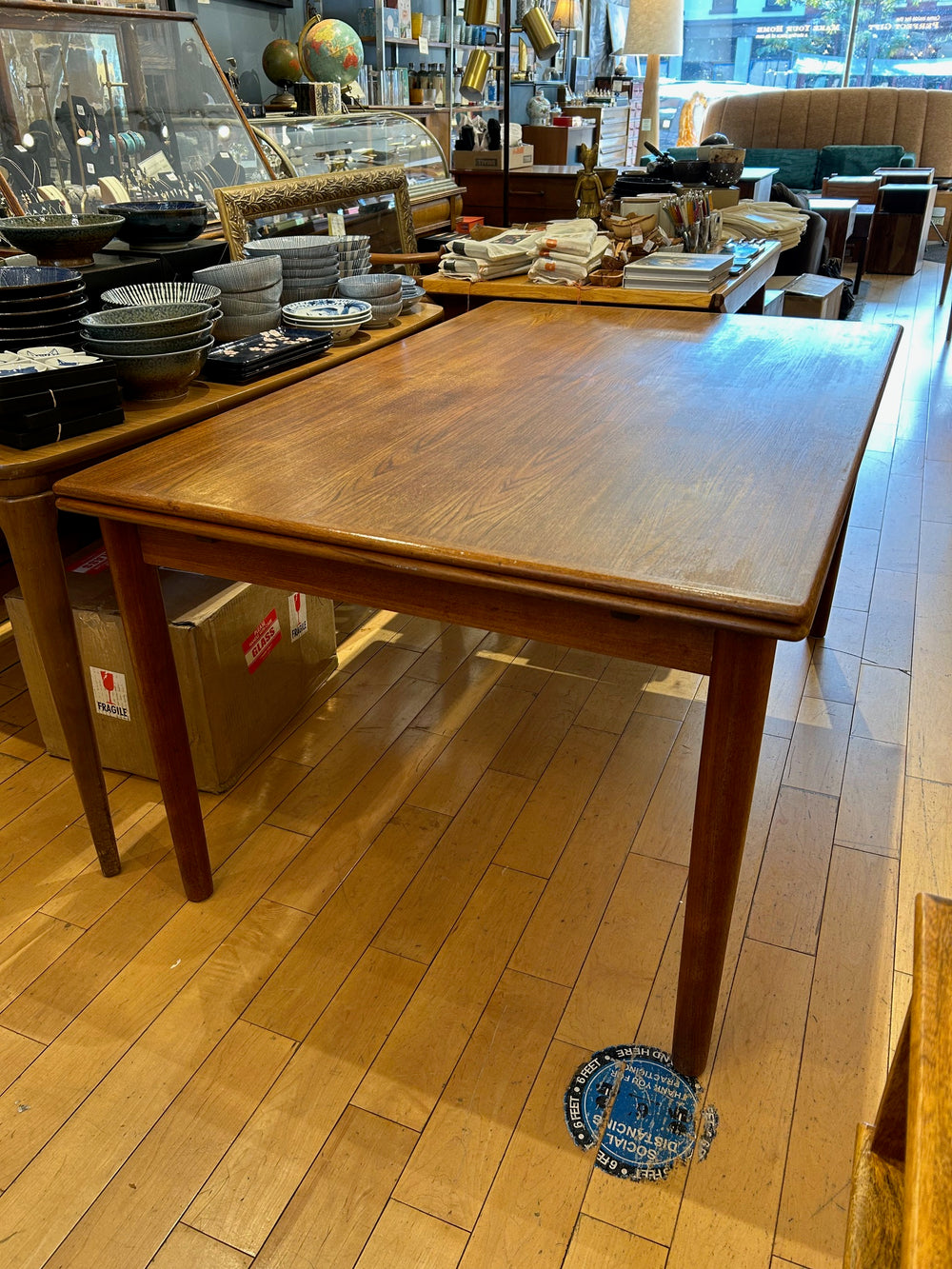 Danish Teak Refractory Dining Table