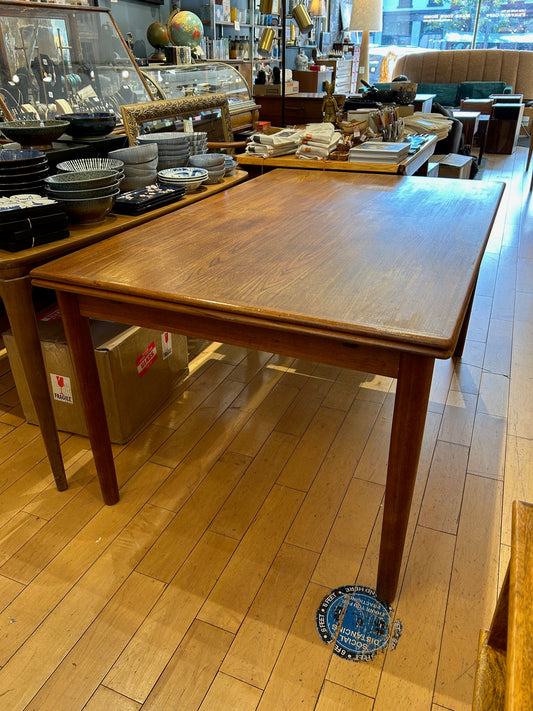 Danish Teak Refractory Dining Table