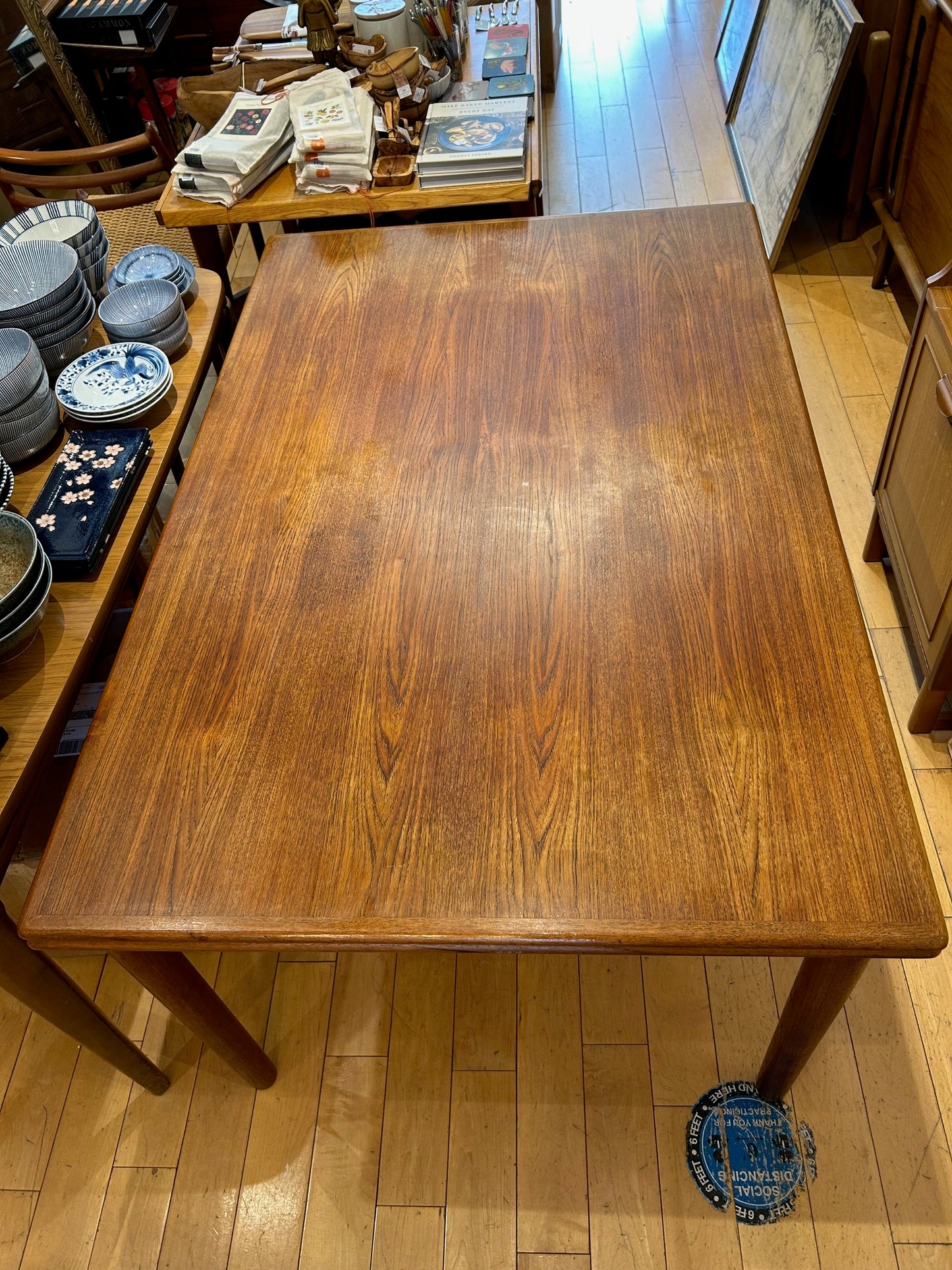 Danish Teak Refractory Dining Table