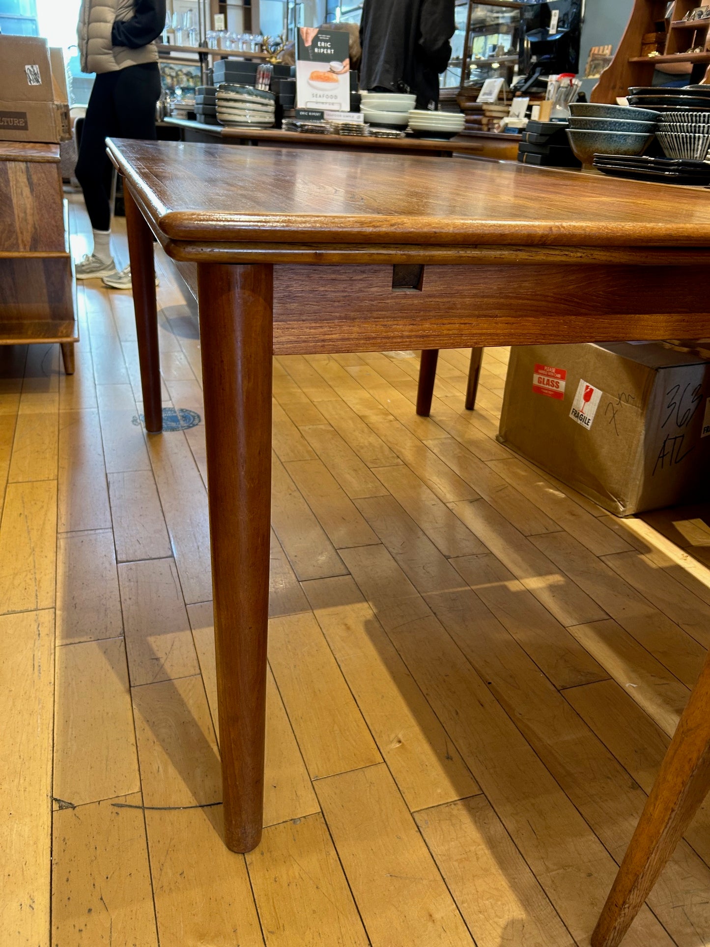 Danish Teak Refractory Dining Table