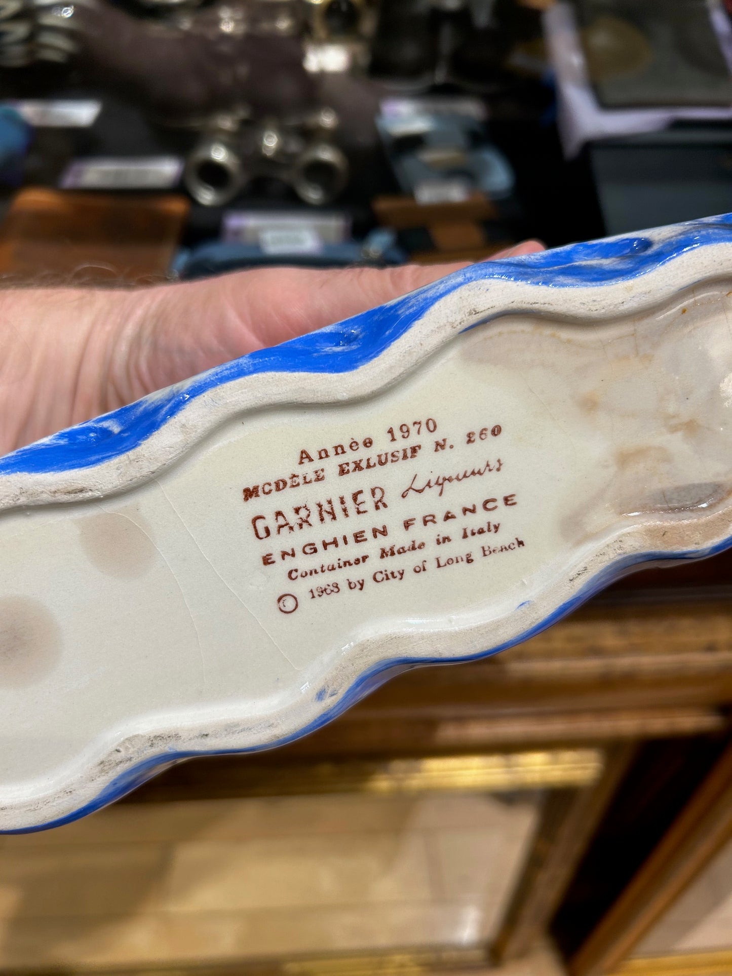 Vintage Queen Mary Bottle (Italy)