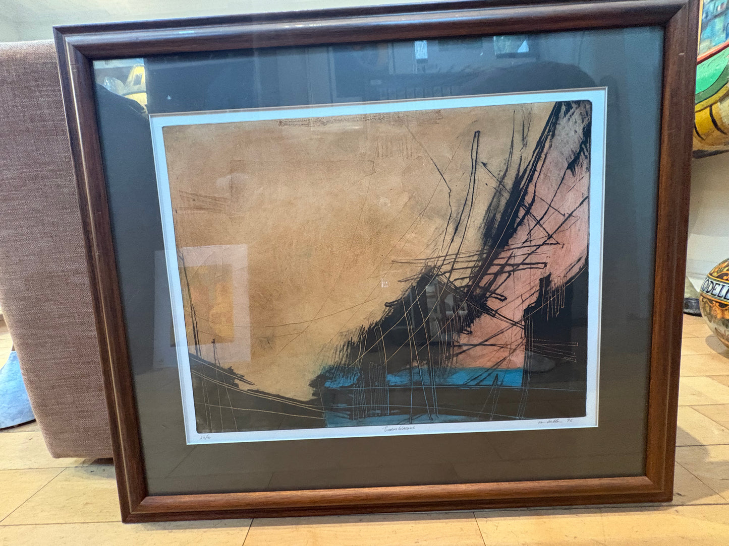 '96 Signed "Storm Warning" Screen Print 23/41