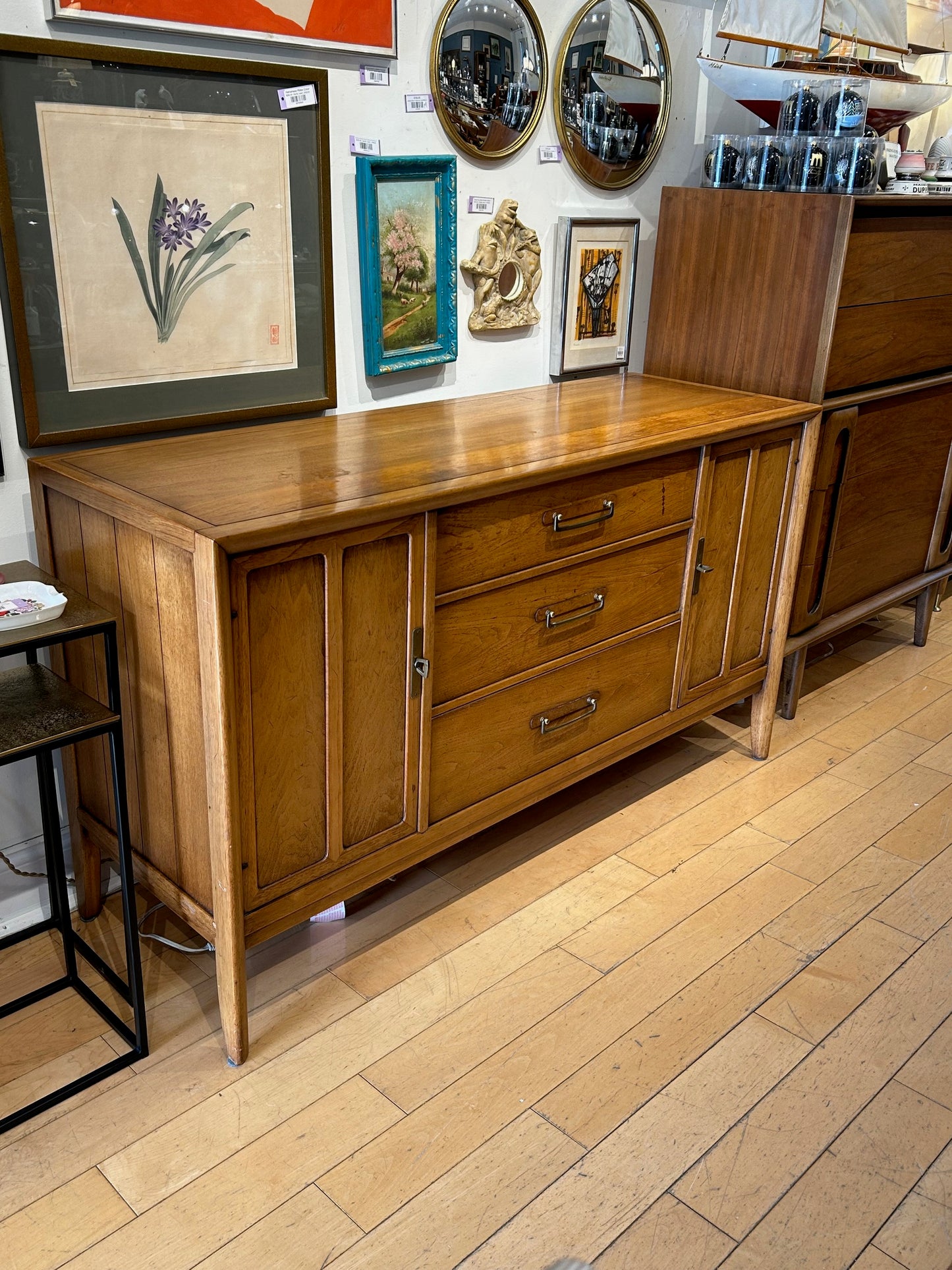 Walnut Buffet By Drexel