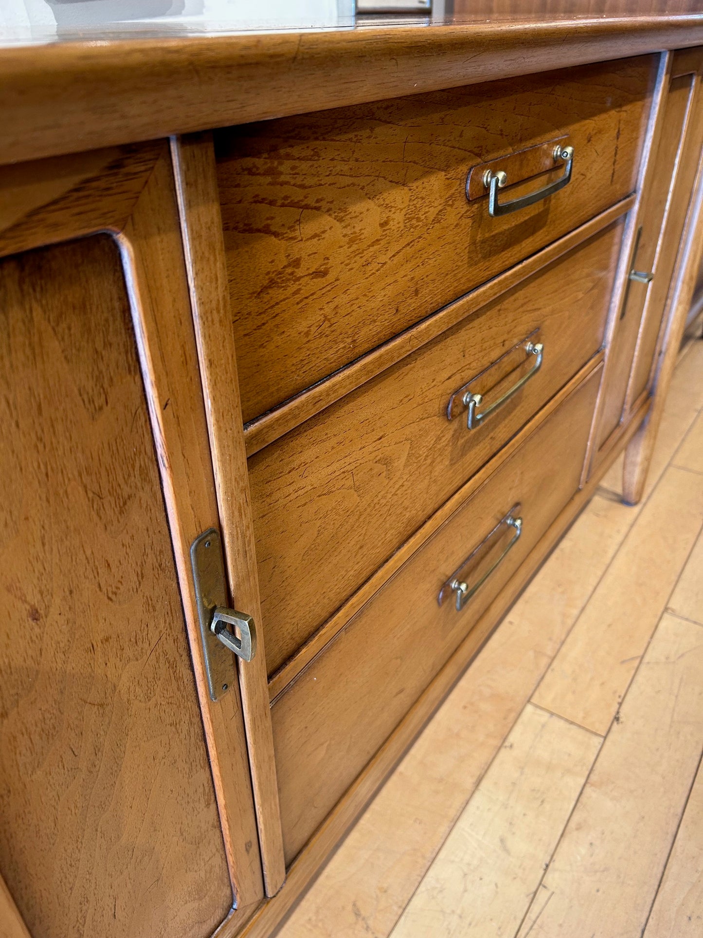 Walnut Buffet By Drexel