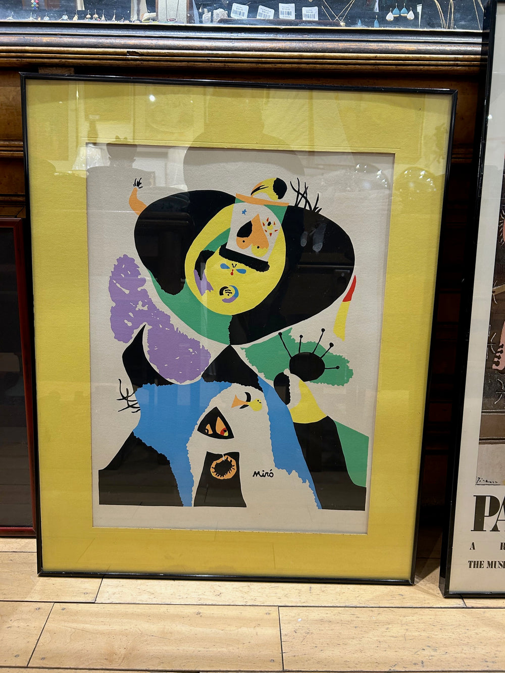 Miro Framed Print