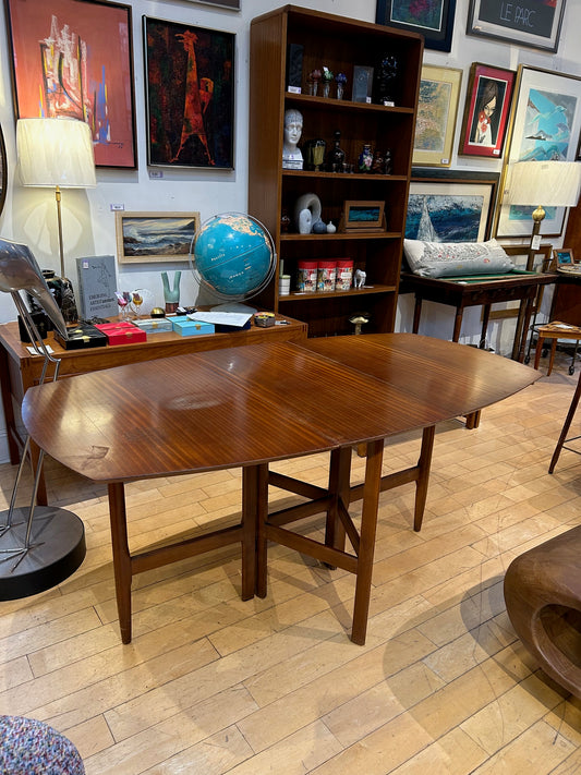 MidCentury Walnut Dropleaf Dining Table