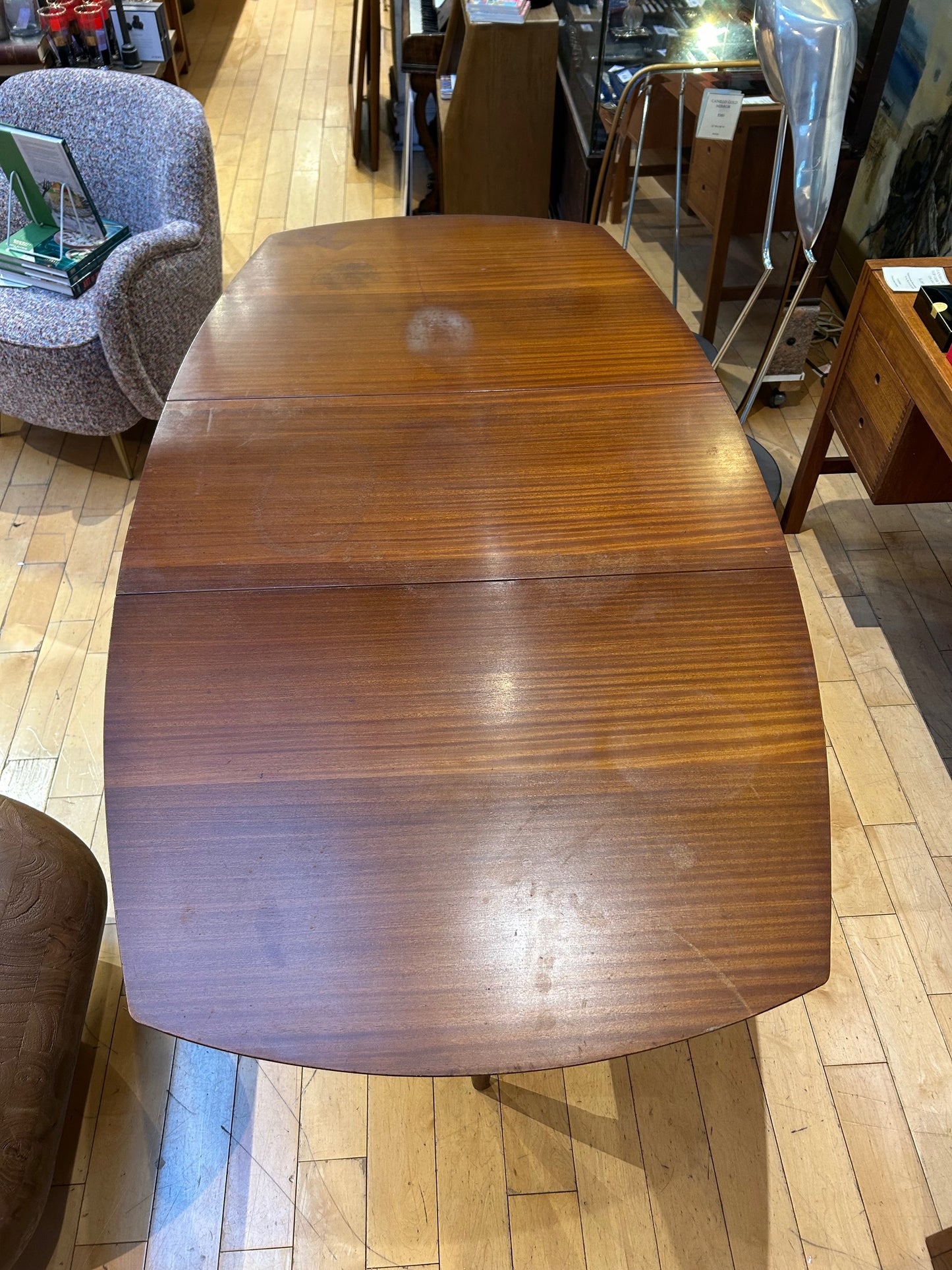 MidCentury Walnut Dropleaf Dining Table