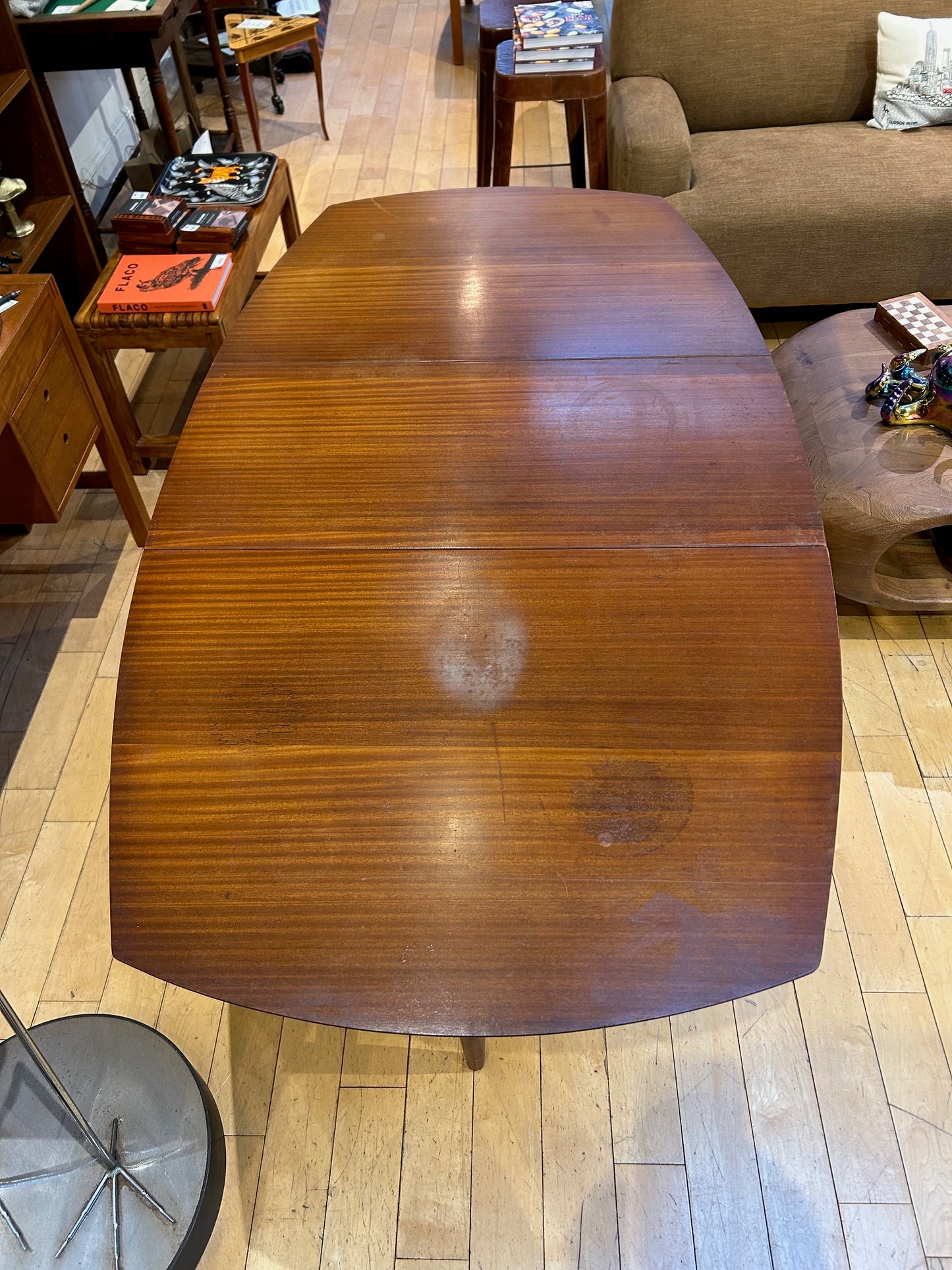 MidCentury Walnut Dropleaf Dining Table