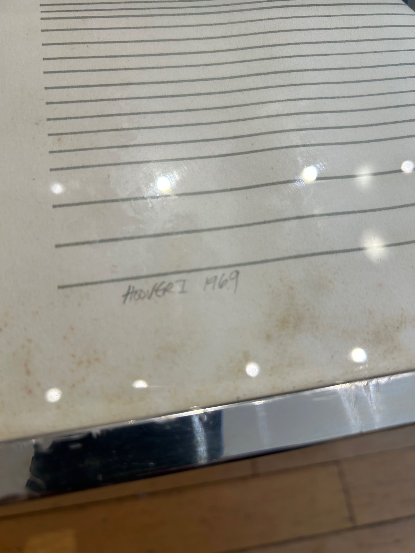 John Boles - "Hoover I" 1969