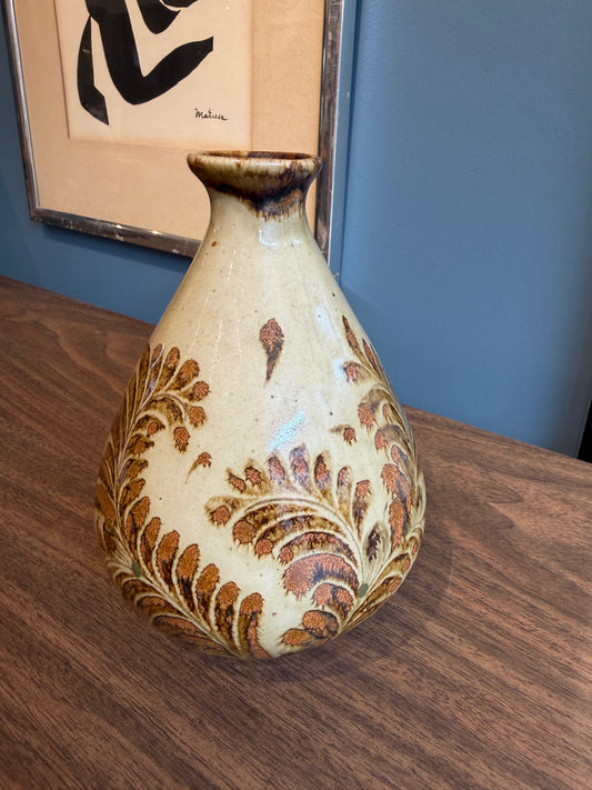 Carlos Villanueva Mexican Sun Face Vase