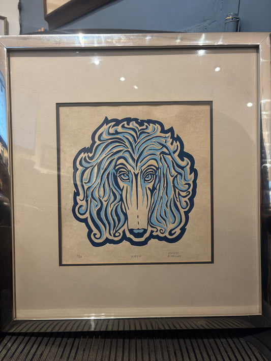 '77 Signed E. Welsh "Kisch" Screenprint 3/13