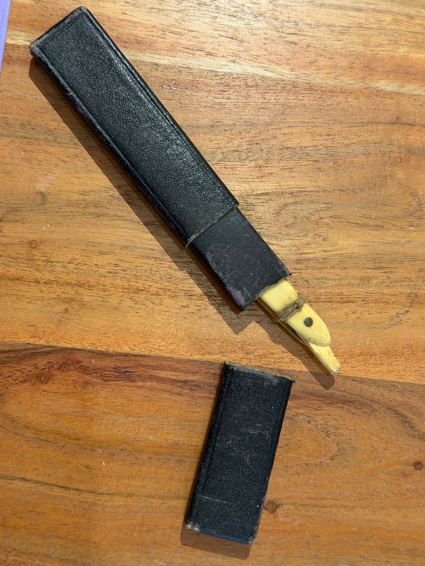 Antique "King Cutter" Straight Edge Razor with Case
