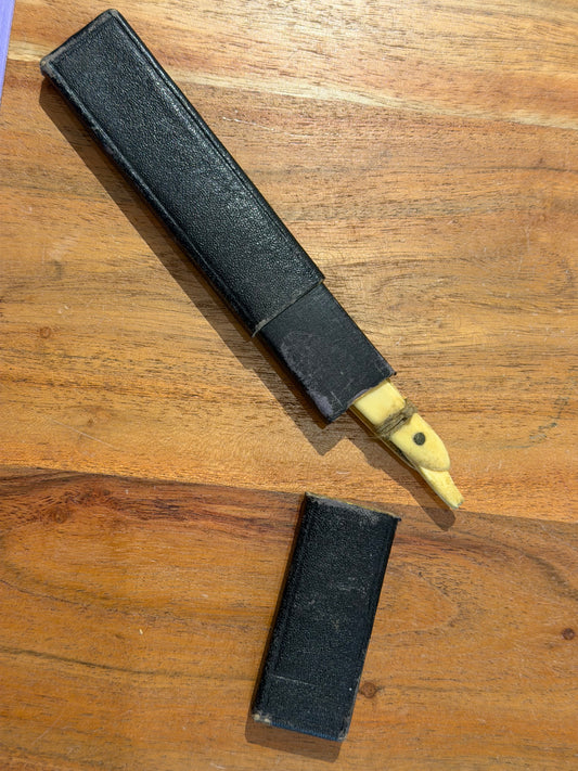 Antique "King Cutter" Straight Edge Razor with Case