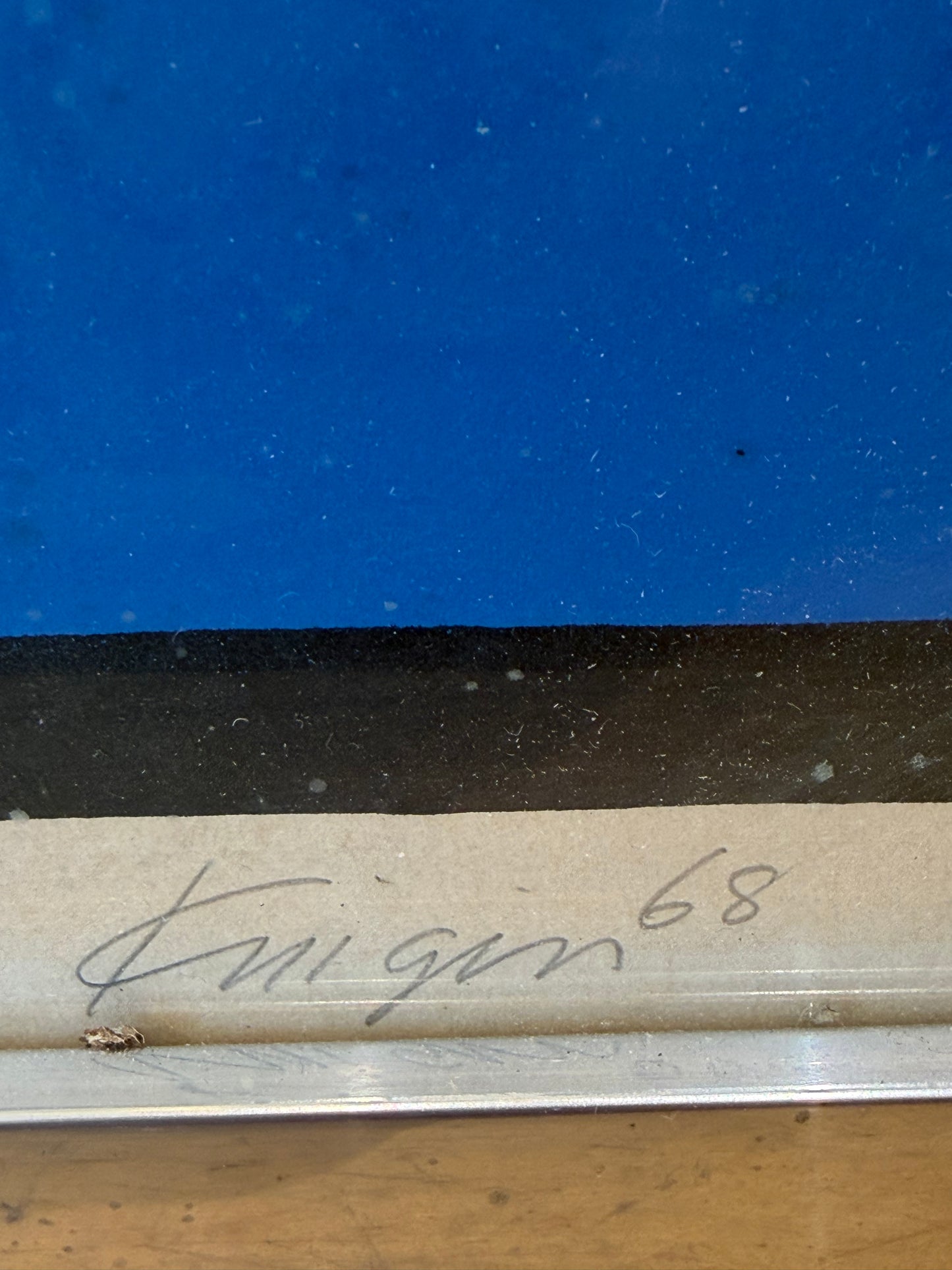 '68 Signed Michael Knigin Screen Print 11/20