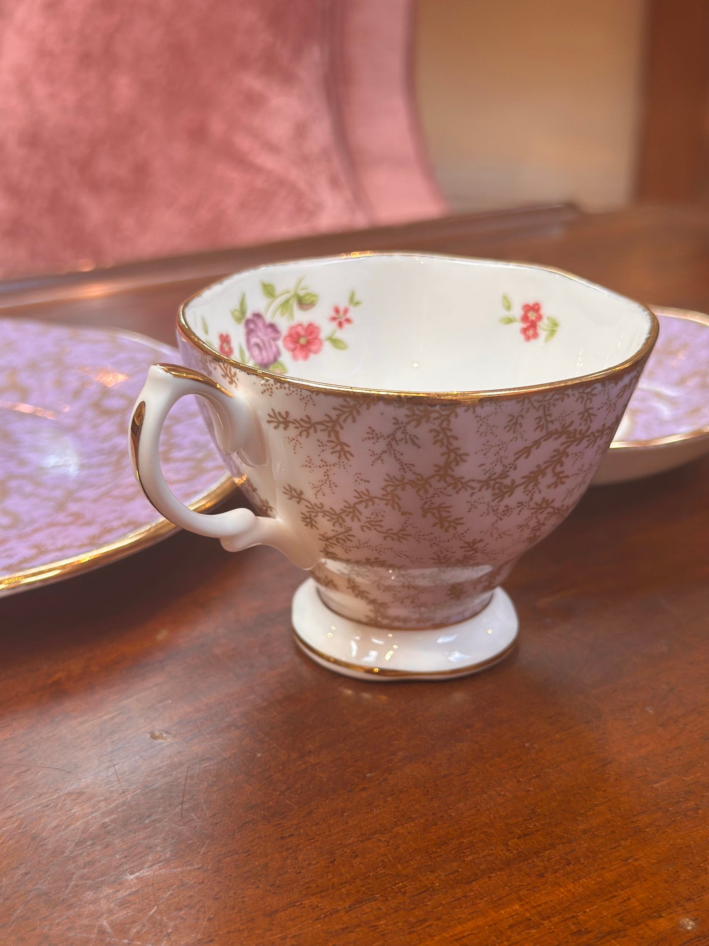 3 Pieces Royal Albert Lavender China