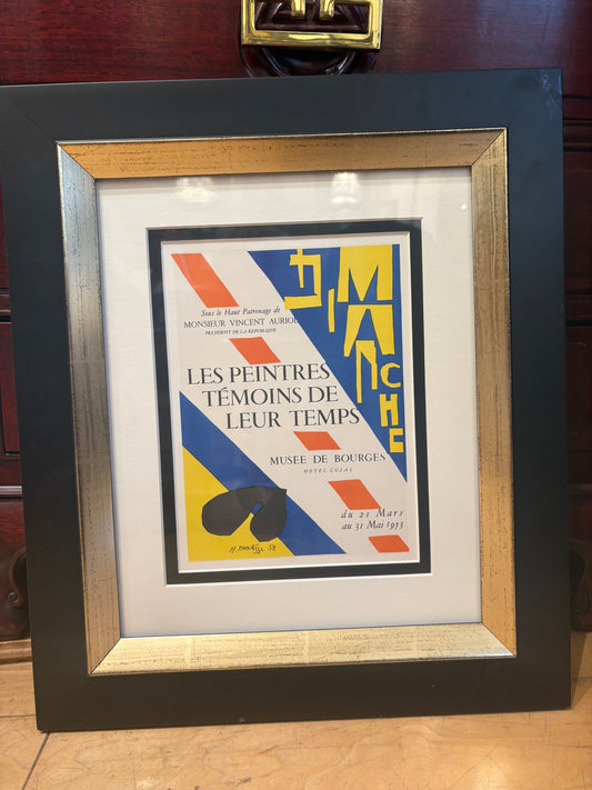1959 Musée de Bourges- Matisse Original Lithograph Poster