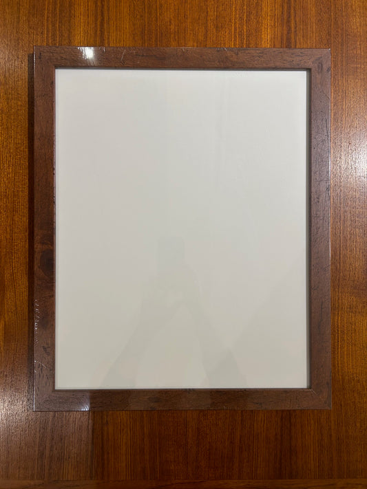 Flat Dark Pine Frame
