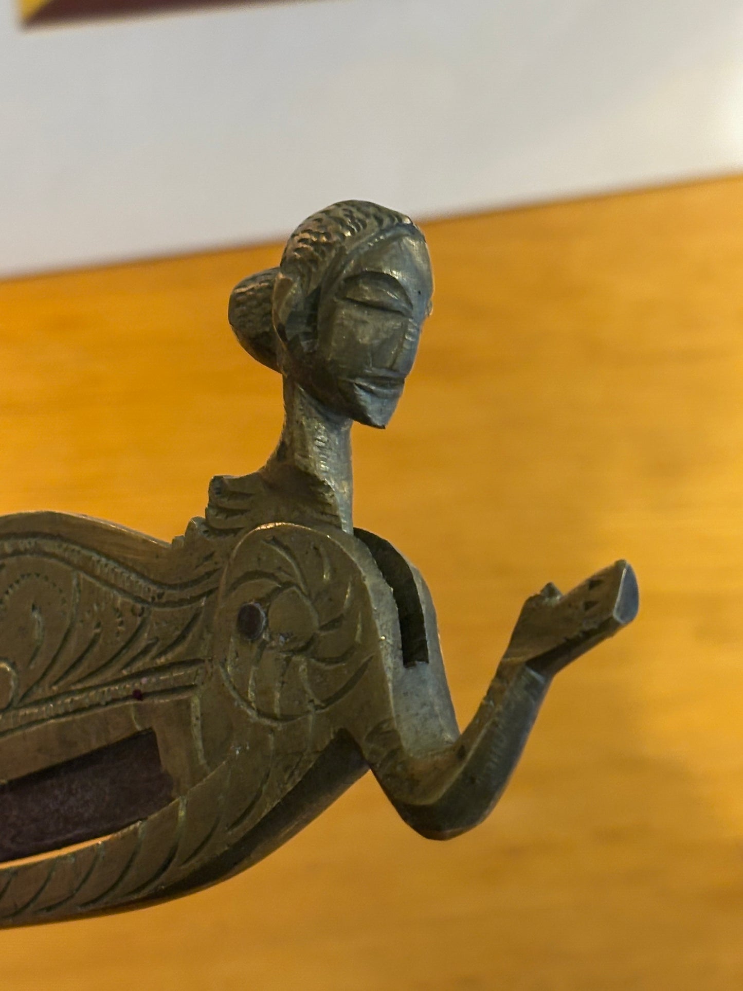 Vintage Female Figure Nutcracker