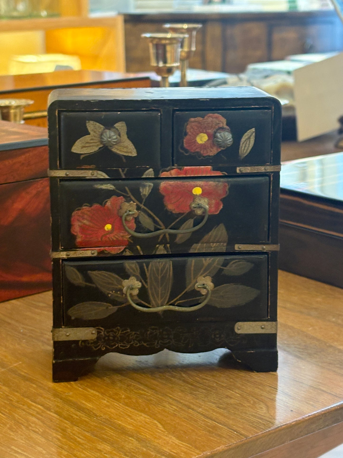 Mini Japanese Jewelry Chest
