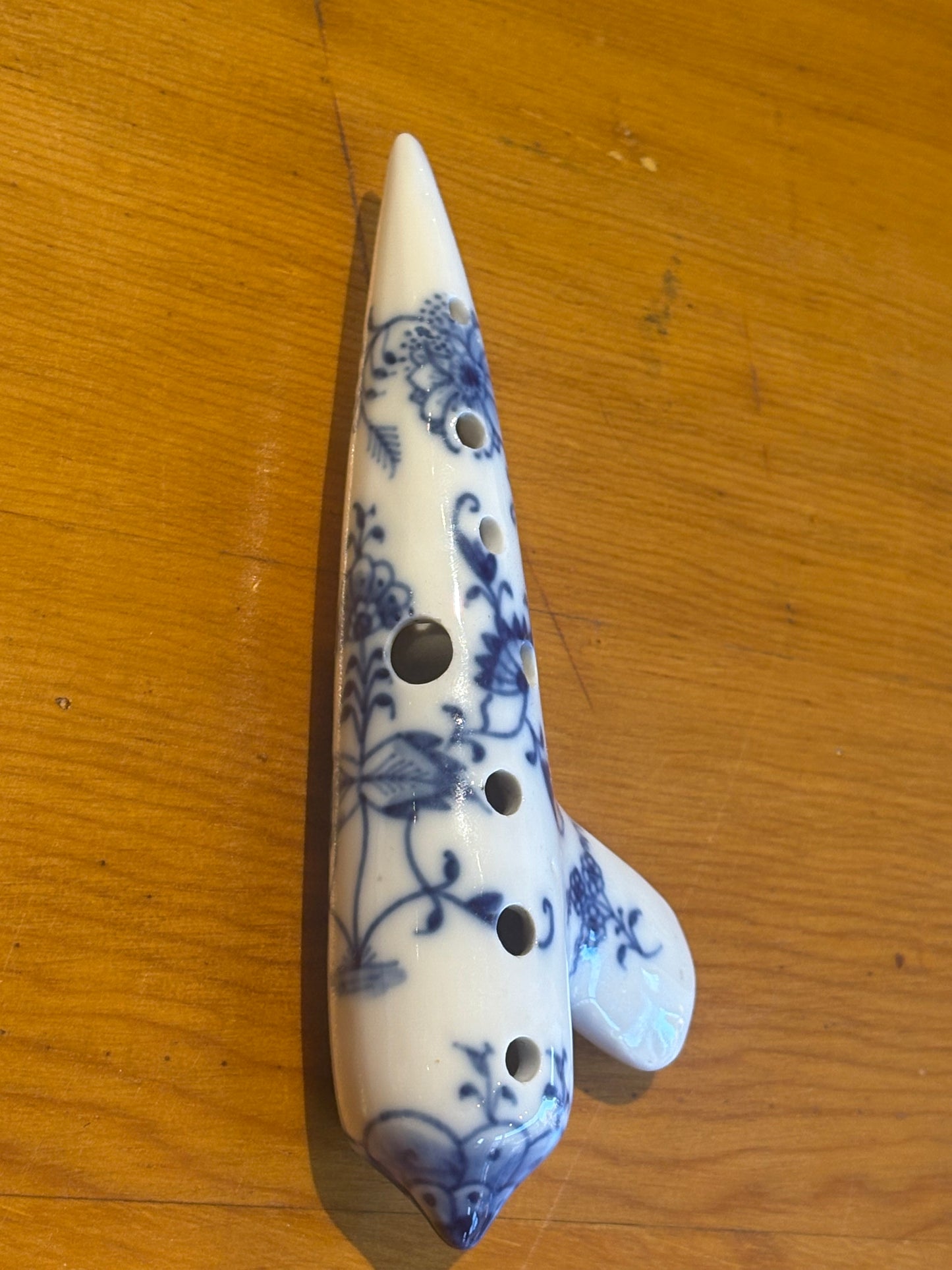 German Meissen Porcelain Ocarina