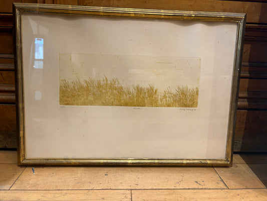 '64 Signed Aubrey E. Schwartz "Meadow" Lithograph Print 100/210
